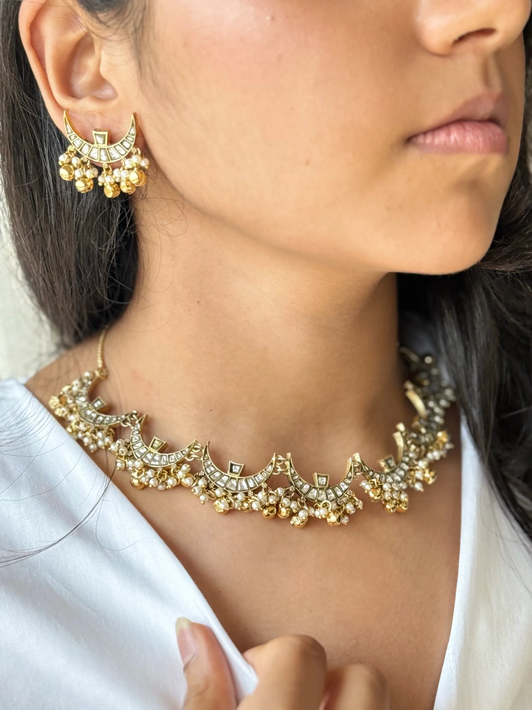 Channak Set – worn close-up